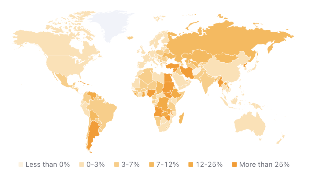 بخش جدید نمودارهای اقتصادی (Economic Charts) در TradingView منتشر شده که ۱۰ صفحه از شاخصهای کلان اقتصاد جهانی مثل تورم، بیکاری، رشد GDP و … را با چارت و نقشههای قابل مشاهده و مقایسه فراهم میکند.